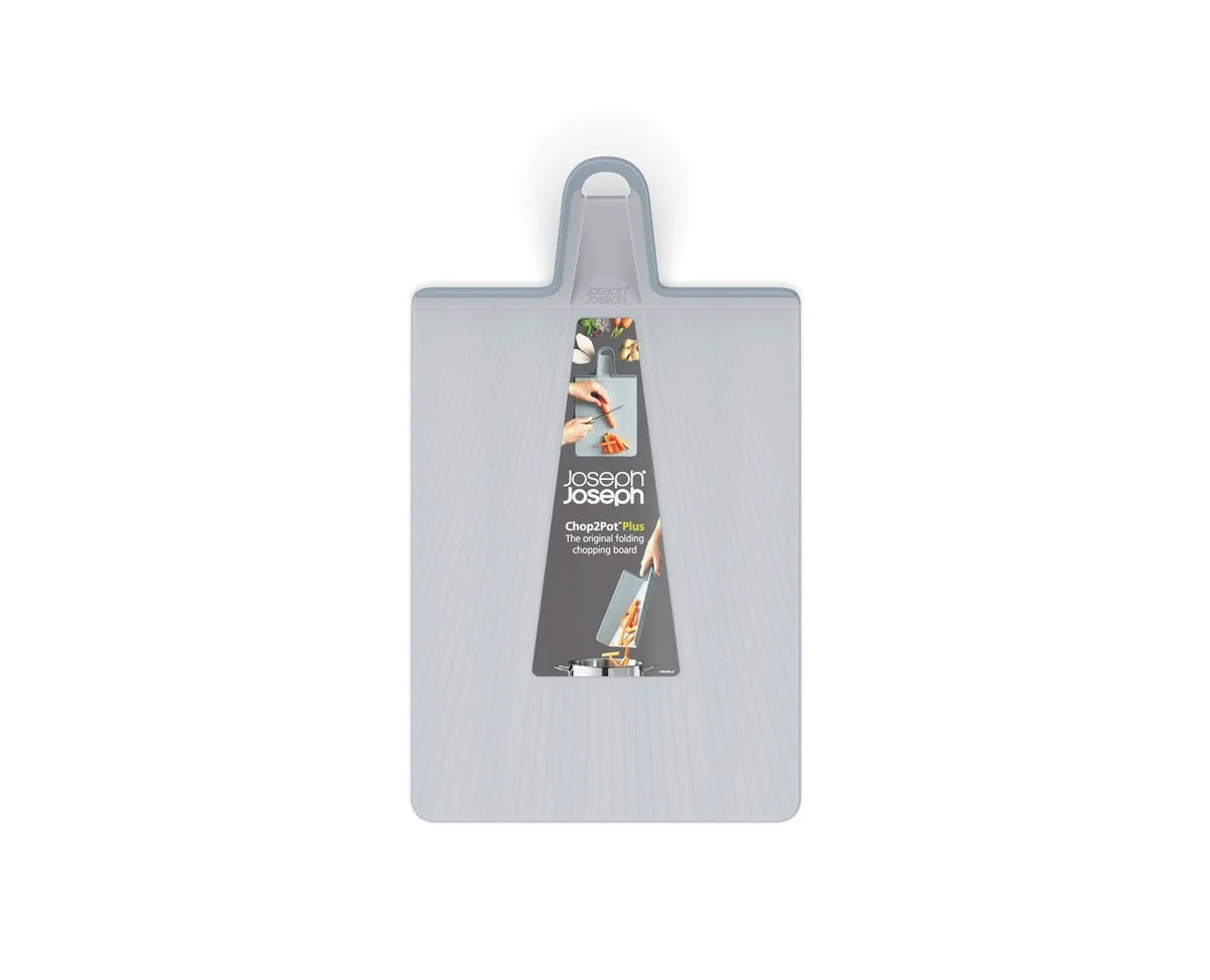 Joseph Joseph Chop2Pot Plus tagliere pieghevole in polipropilene con superficie texturizzata antiscivolo