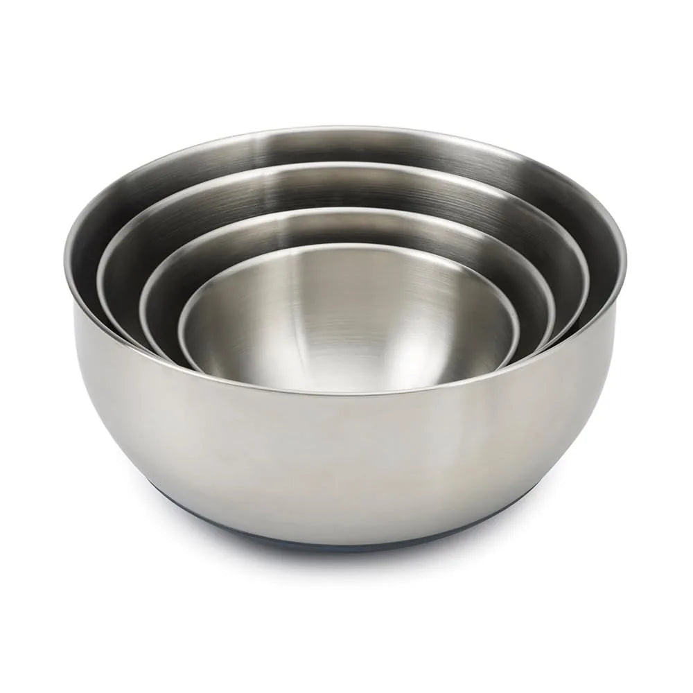 Joseph Joseph - Ciotola Nest Prep&Store in acciaio inox 18/8 con coperchi a scatto