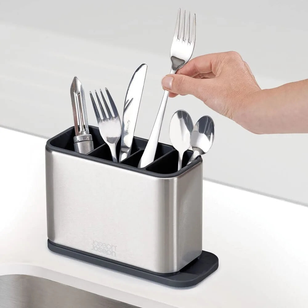 Joseph Joseph Contenitore Posate in plastica con 5 scomparti sovrapposti per organizzare posate e utensili da cucina