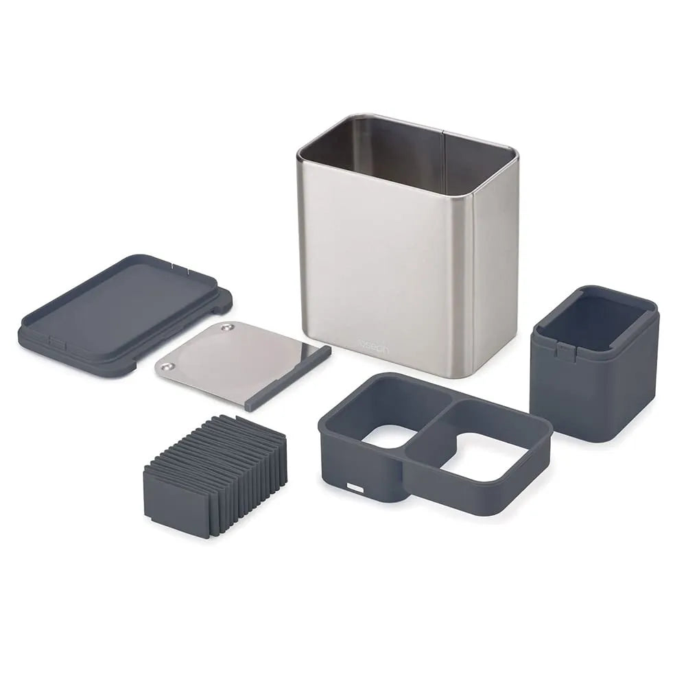 Joseph Joseph Contenitore Posate in plastica con 5 scomparti sovrapposti per organizzare posate e utensili da cucina