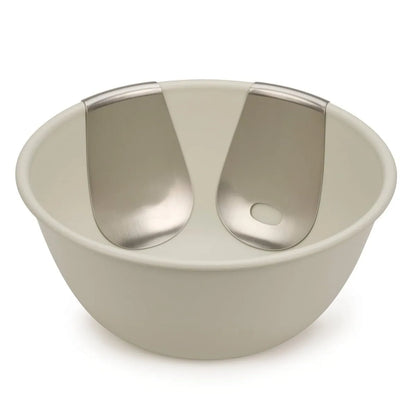 Joseph Joseph Insalatiera con posate integrate in acciaio inox 18/8