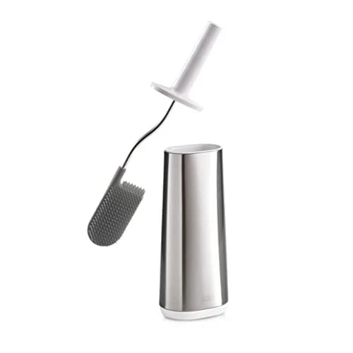 Joseph Joseph Scopino WC Flex bianco grigio con supporto design ergonomico