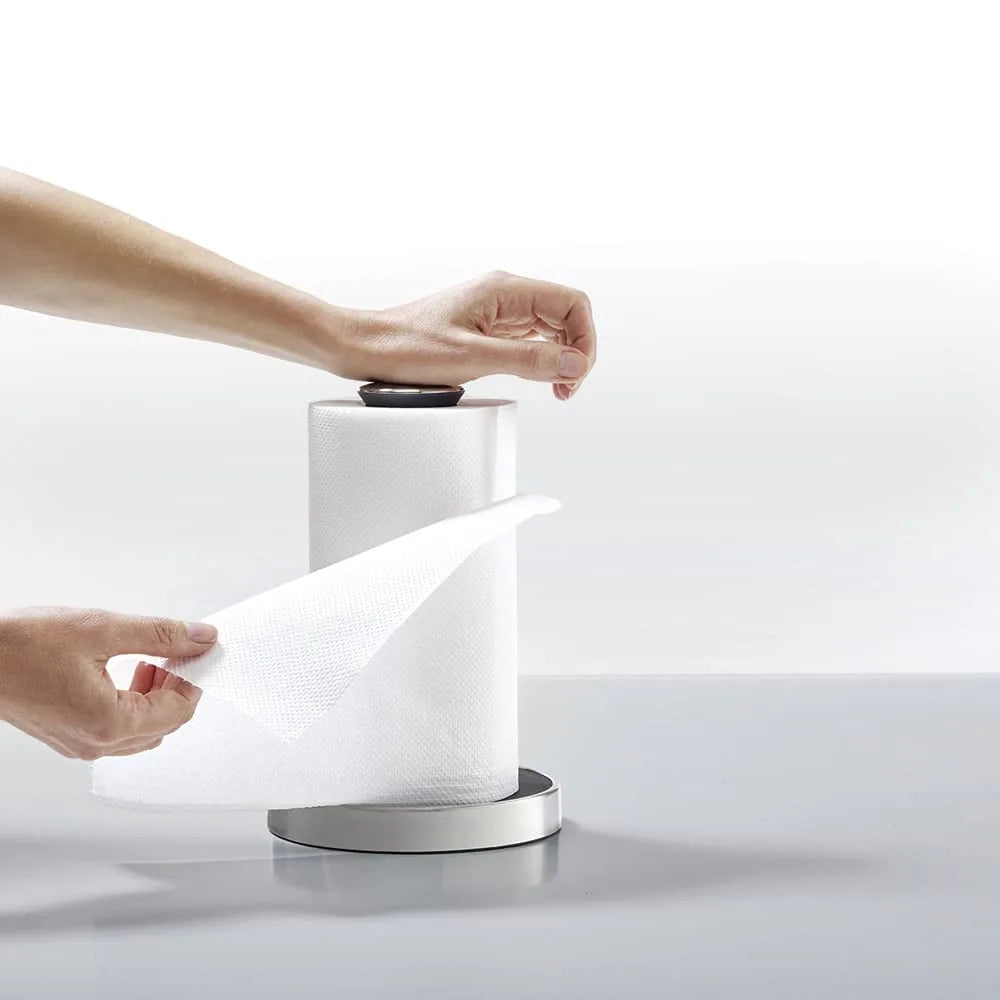 Joseph Joseph Portarotolo da Cucina con sistema di blocco e base anti-scivolo