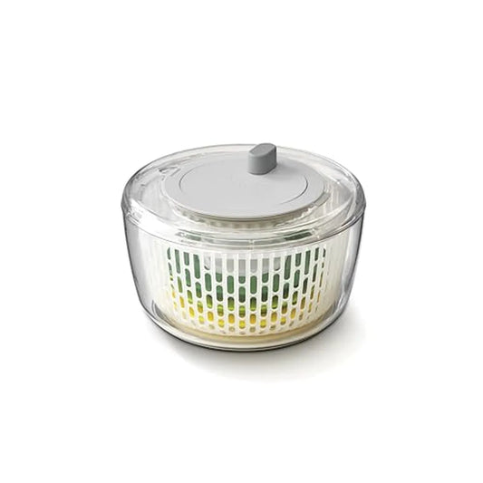 Joseph Joseph set 4 pezzi insalate con dischi intercambiabili, centrifuga e affettatrice spirale - Design innovativo