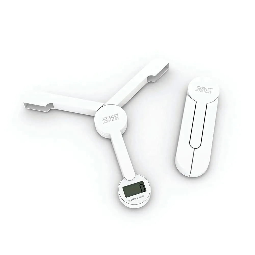 Joseph Joseph bilancia digitale pieghevole compatta con display LCD