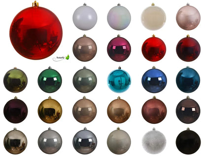 KAEMINGK Sfera natalizia Dm. 20 oro lucido con cappuccio argento