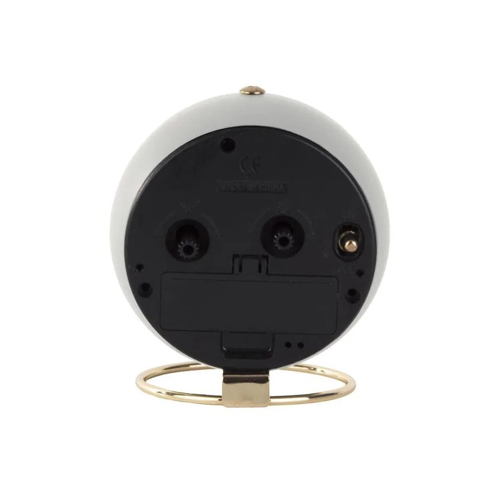Karlsson sveglia Clock Globe bianca design scandinavo