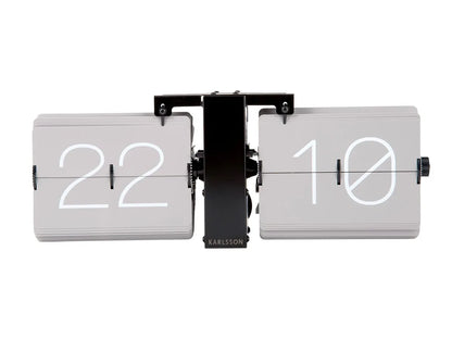 Karlsson Flip No Case orologio grigio design minimalista