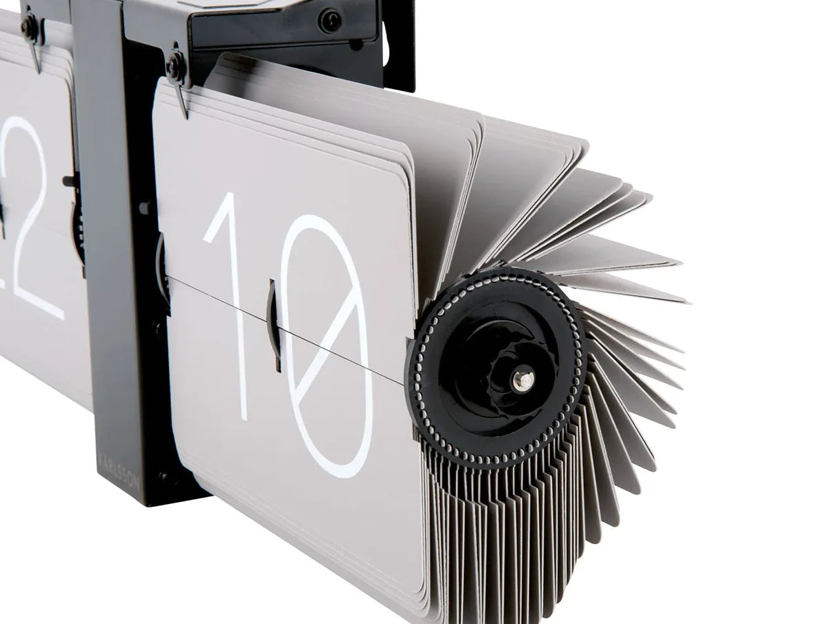 Karlsson Flip No Case orologio grigio design minimalista