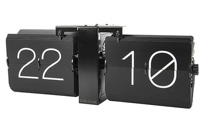 Karlsson Flip No Case orologio moderno plastica bianca design