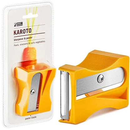 Monkey Business Pelaverdure Verde - utensile da cucina per verdure a nastro