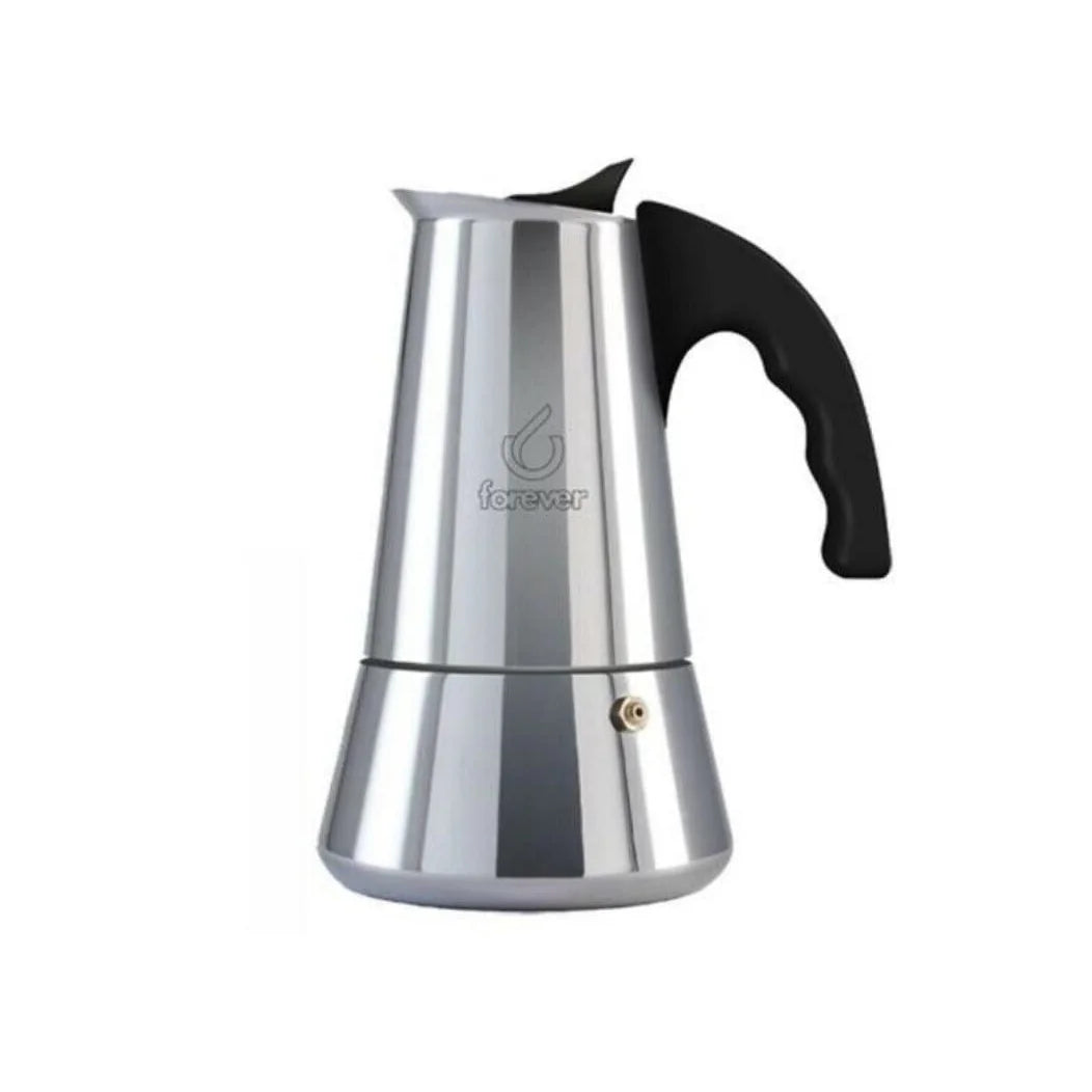 Kaufgut FRV290562 Caffettiera Miss Conny Induzione 4 tazze multicolore acciaio