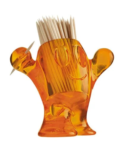Koziol porta stuzzicadenti in plastica con design decorativo, ideale per la cucina
