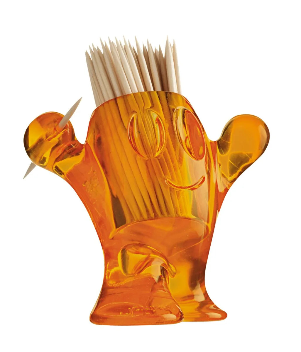 Koziol porta stuzzicadenti in plastica con design decorativo, ideale per la cucina