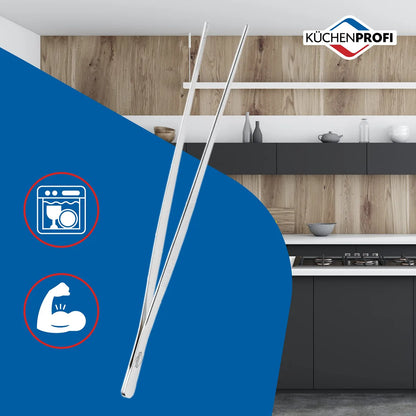 Küchenprofi pinzette acciaio inox reversibile - design tedesco di qualità
