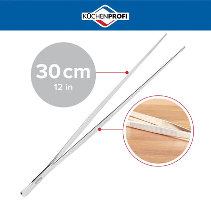 Küchenprofi pinzette acciaio inox reversibile - design tedesco di qualità