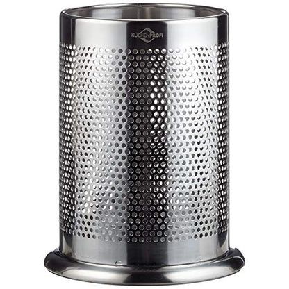 Küchenprofi portautensili acciaio inox trasparente - organizer cucina design tedesco