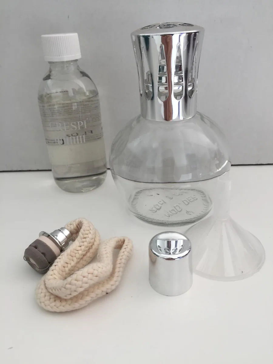 Crespi Milano lampada catalitica trasparente con profumo - design italiano