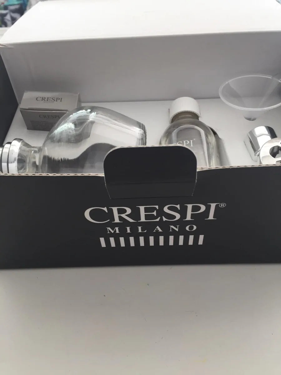 Crespi Milano lampada catalitica trasparente con profumo - design italiano