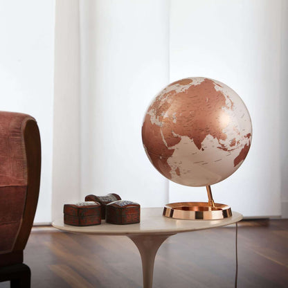 Atmosphere Light & Colour Metal Copper — sfera rame illuminata, design premium