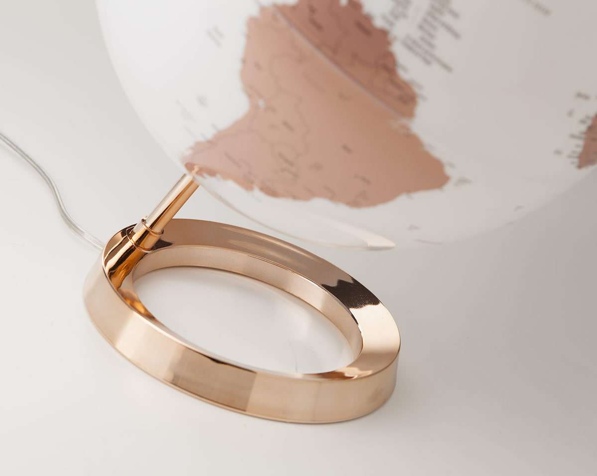 Atmosphere Light & Colour Metal Copper — dettaglio base in rame