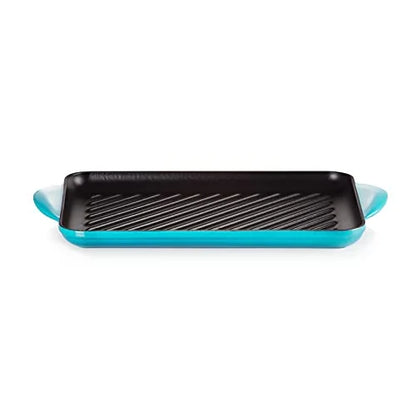 Le Creuset grill rettangolare ghisa vetrificata scanalato made in France