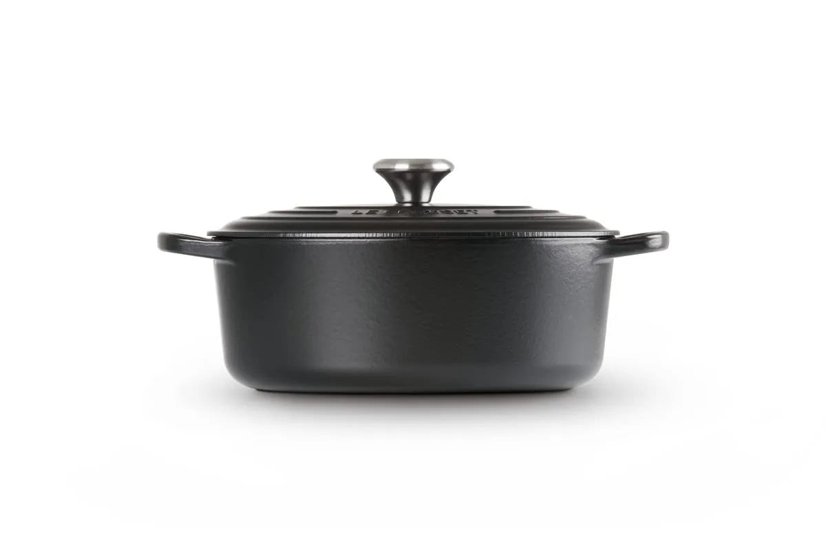 Le Creuset Cocotte Ovale Evolution in ghisa rossa con coperchio - Casseruola per arrosti