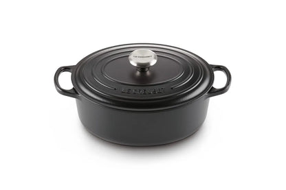 Le Creuset Cocotte Ovale Evolution in ghisa rossa con coperchio - Casseruola per arrosti