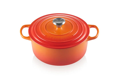 Le Creuset Cocotte rotonda Evolution in ghisa colore rosso - Stilmobili