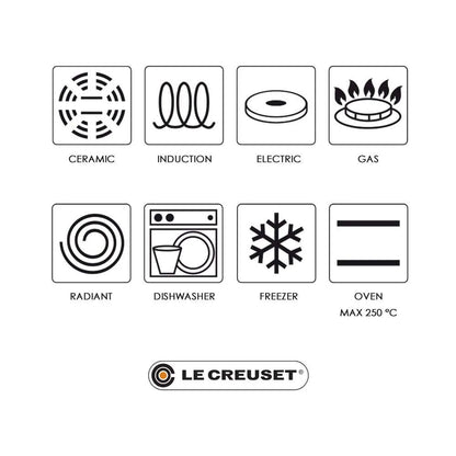 Le Creuset coperchio in vetro con bordo acciaio inox diametro 28 cm - Stilmobili