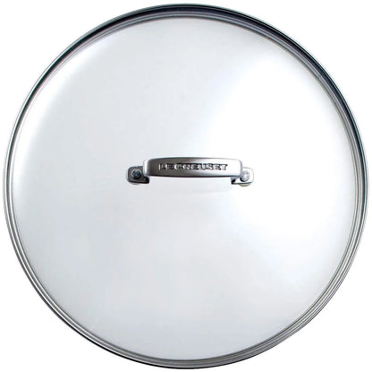 Le Creuset coperchio in vetro con bordo acciaio inox diametro 28 cm - Stilmobili