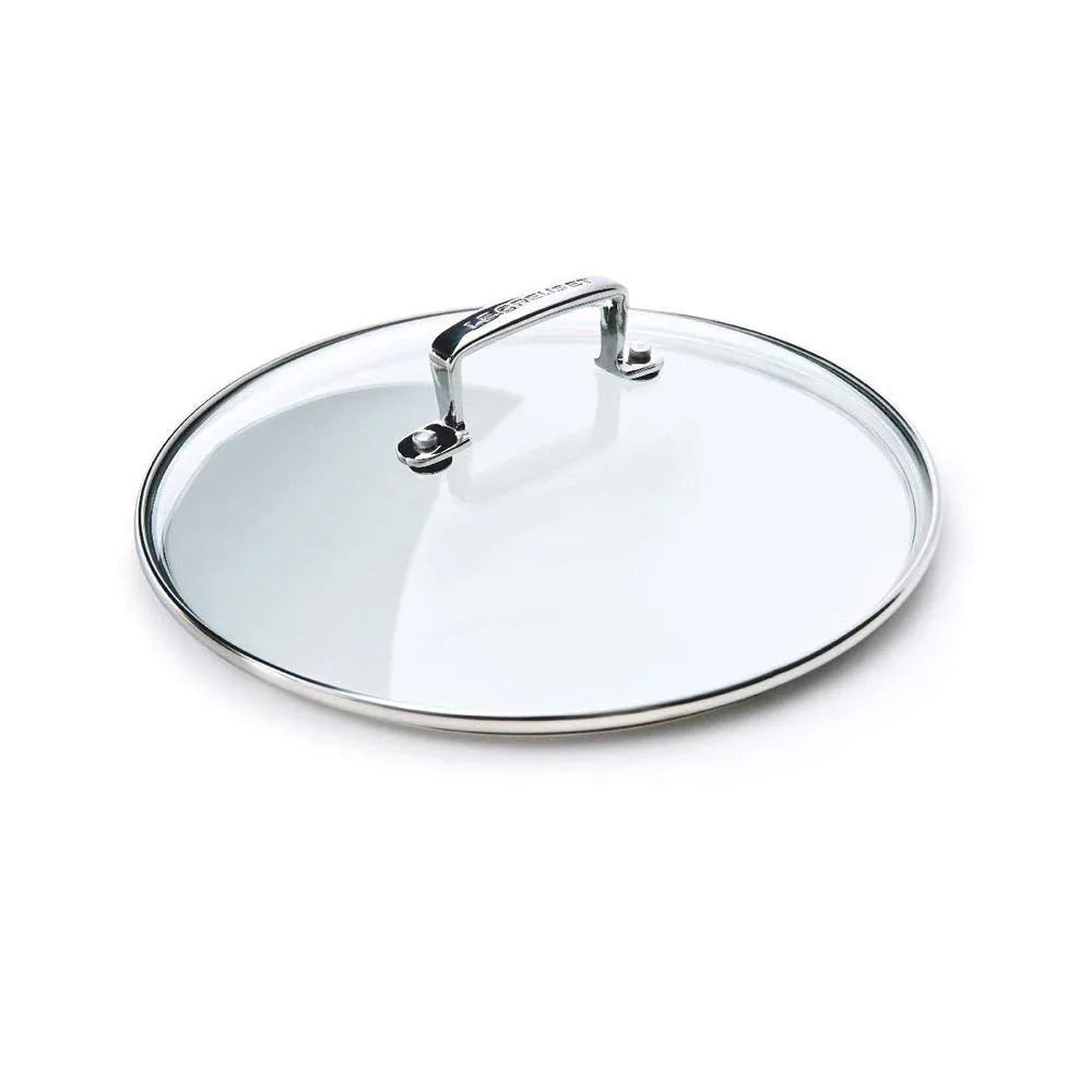 Le Creuset coperchio in vetro con bordo acciaio inox diametro 28 cm - Stilmobili