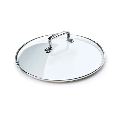 Le Creuset coperchio in vetro con bordo acciaio inox diametro 28 cm - Stilmobili
