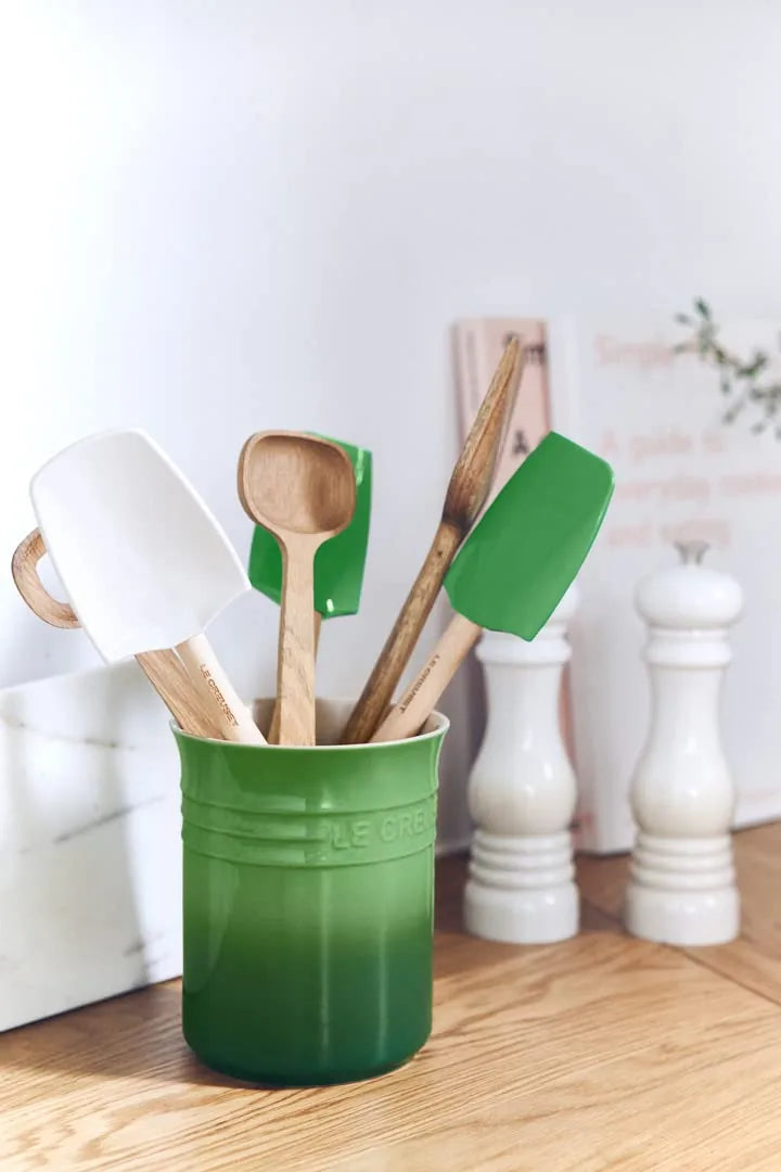 Le Creuset Spatola in silicone resistente al calore, testa speciale per pentole e padelle