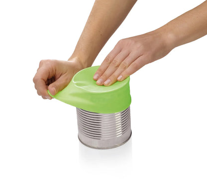 Lékué Set 2 Coperchi Elastici 11,5cm silicone platinico bianco