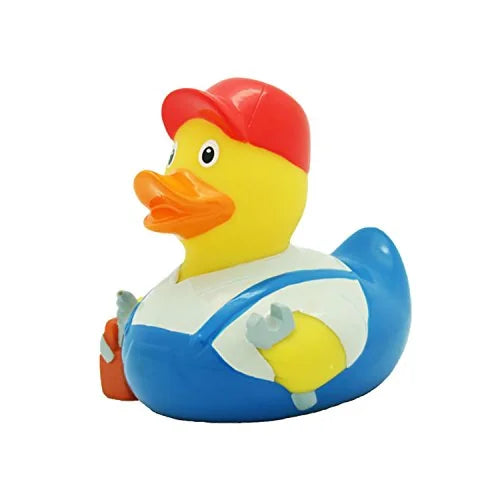 LiLaLu Paperella Meccanico da bagno in gomma, galleggiante multicolore