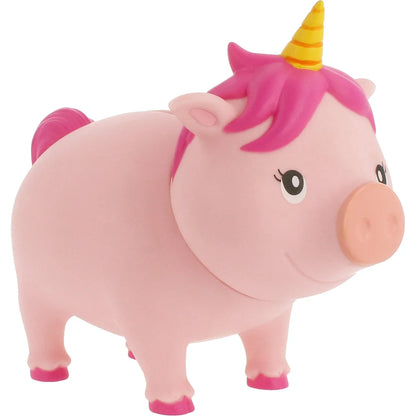LiLaLu salvadanaio unicorno rosa con glitter - Stilmobili