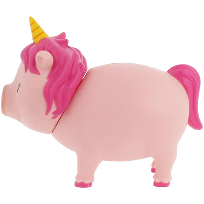 LiLaLu salvadanaio unicorno rosa con glitter - Stilmobili