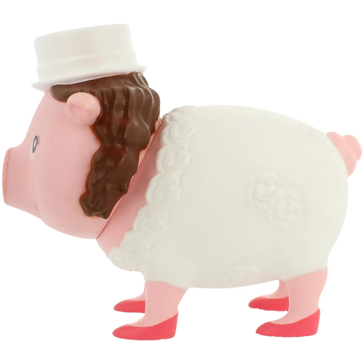 LiLaLu salvadanaio sposa ceramica bianco - regalo matrimonio