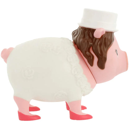 LiLaLu salvadanaio sposa ceramica bianco - regalo matrimonio