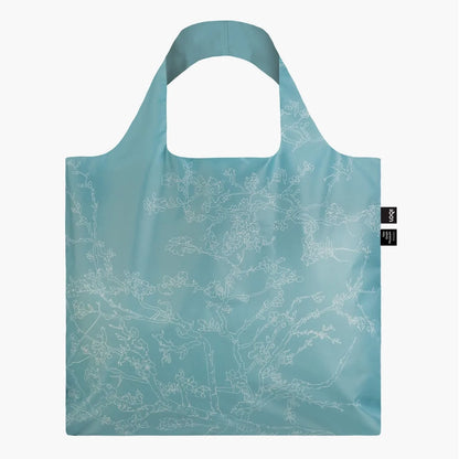 LOQI Museo borsa shopper taffetà riciclato giallo Girasoli Van Gogh unisex