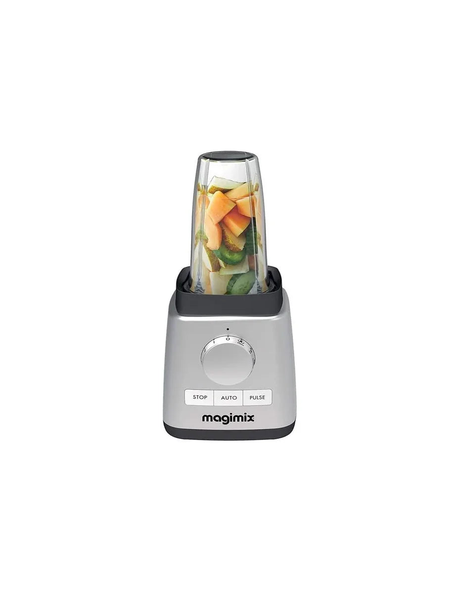 Magimix Set 2 Contenitori 400 ml in plastica con coperchio antigoccia, colore trasparente