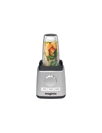 Magimix Set 2 Contenitori 400 ml in plastica con coperchio antigoccia, colore trasparente