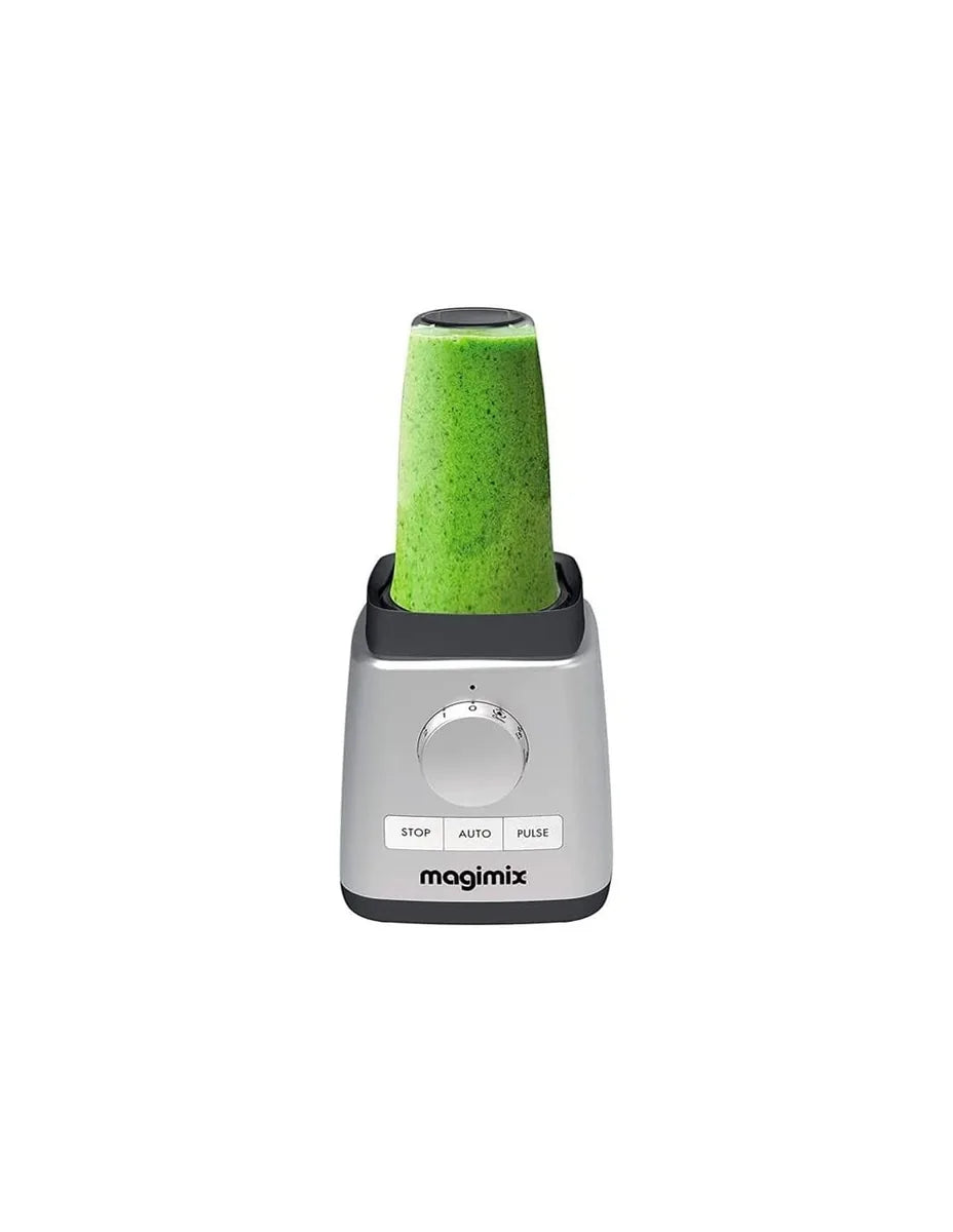 Magimix Set 2 Contenitori 400 ml in plastica con coperchio antigoccia, colore trasparente