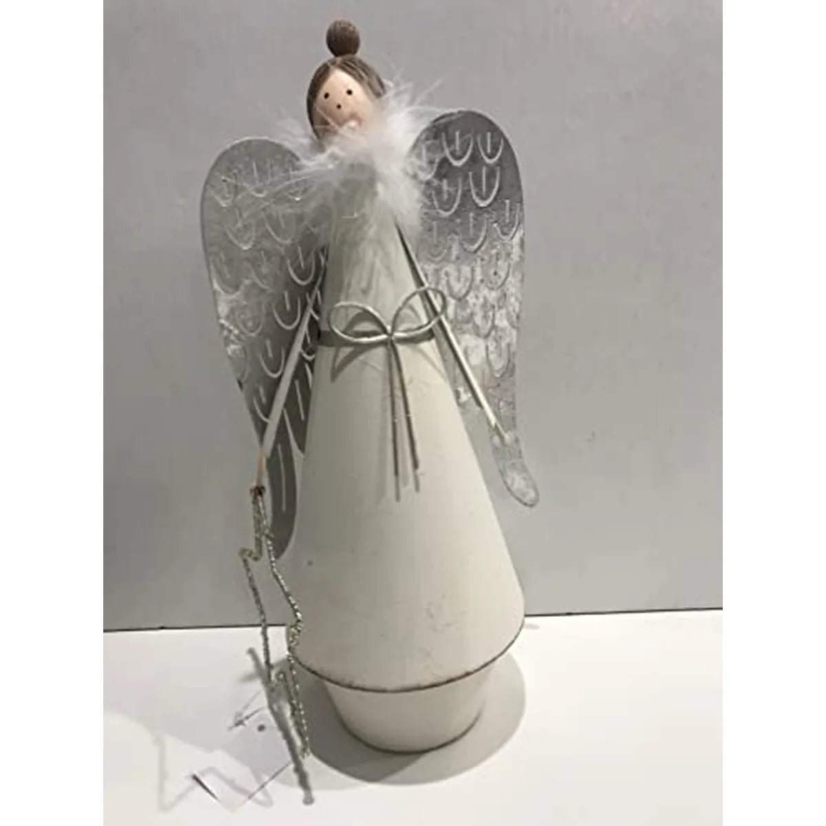 Mascagni Angelo Led 31cm colore argento - decorazione natalizia luminosa