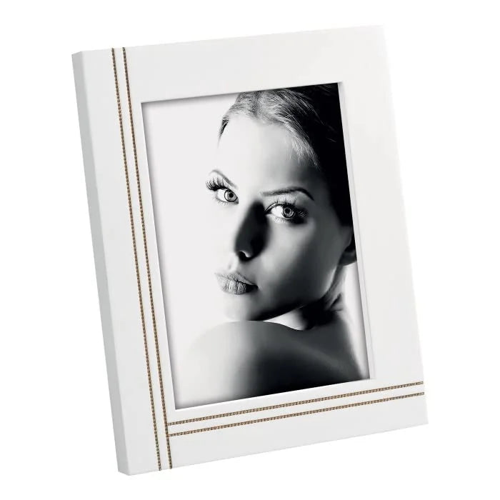 Mascagni Portafoto 13x18 legno bianco design italiano
