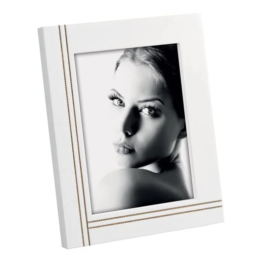Mascagni Portafoto 13x18 legno bianco design italiano