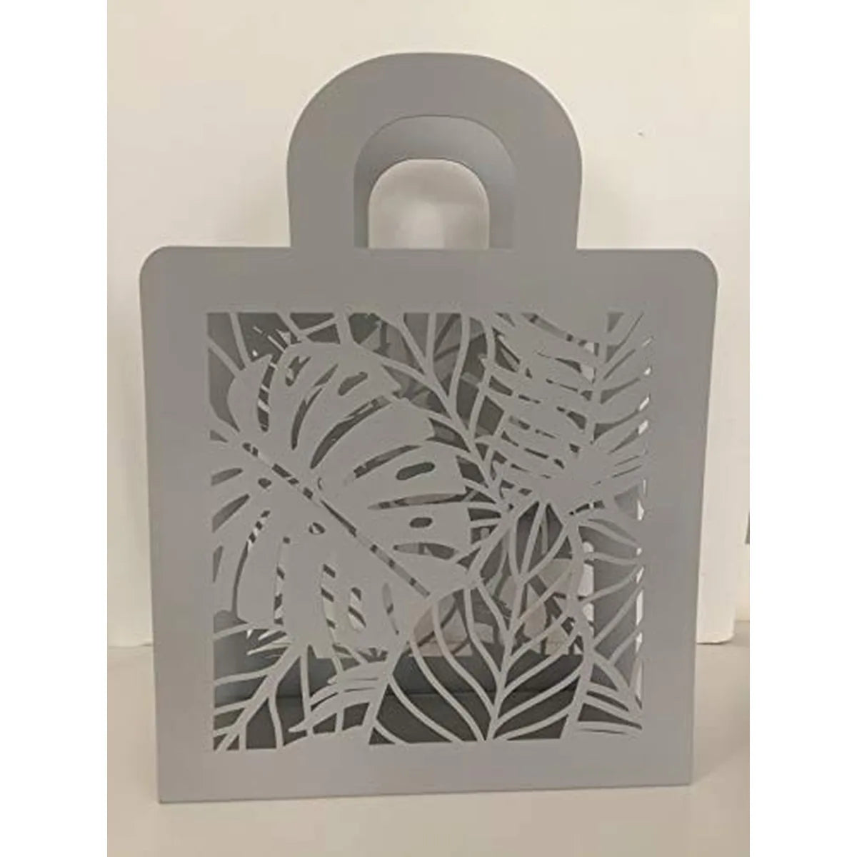 Mascagni Portariviste in metallo grigio chiaro - organizzatore riviste design italiano