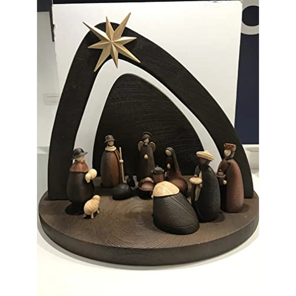 Mascagni — Presepe in Legno | Decorazione Made in Italy — Mascagni