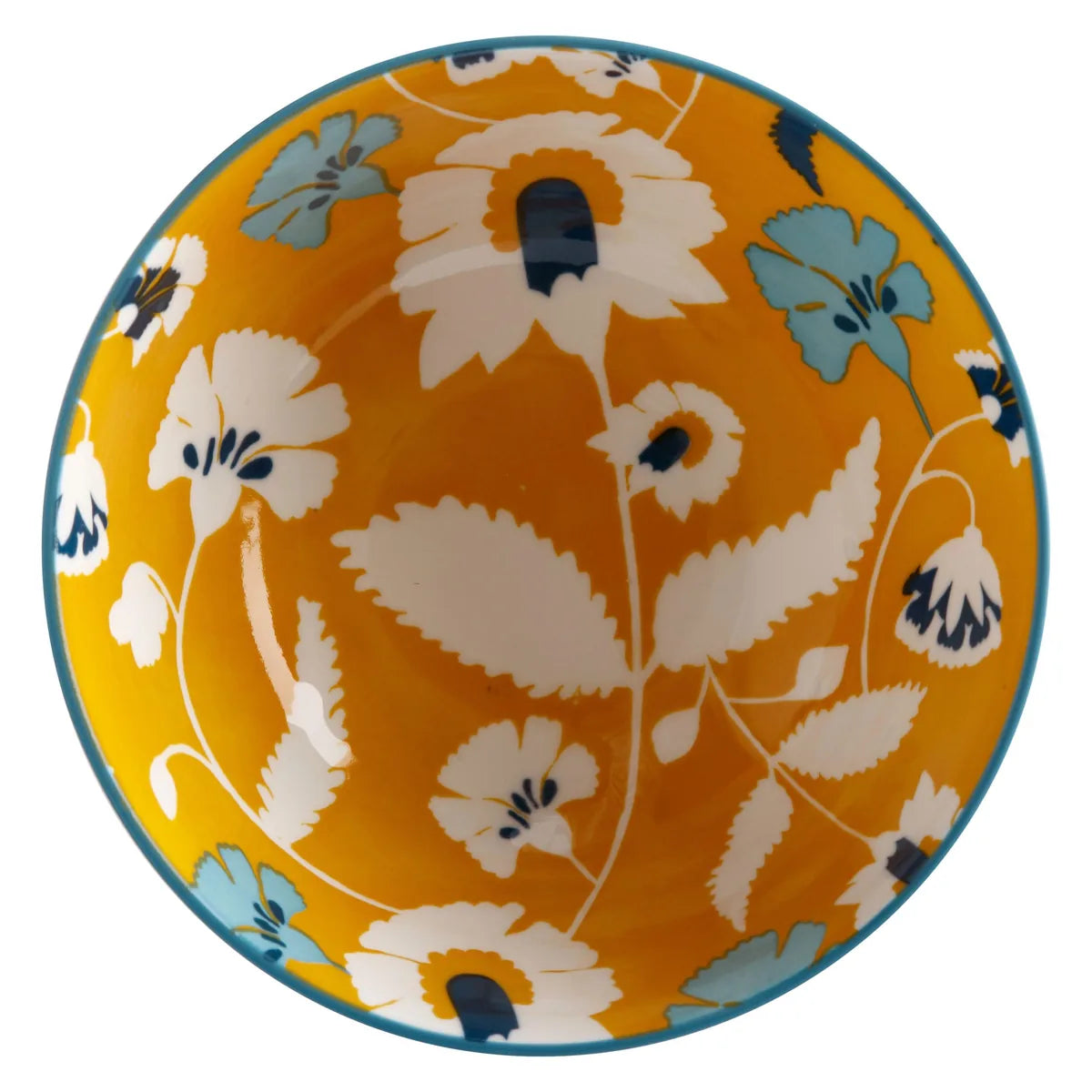 Maxwell & Williams ciotola Rhapsody Teal 16cm porcellana decorata multicolore